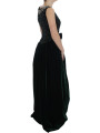 Dresses Enchanted Emerald Velvet Crystal Maxi Dress 14.240,00 € 7333413040497 | Planet-Deluxe