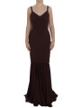 Dresses Elegant Bordeaux Sheath Dress 8.760,00 € 292107073512 | Planet-Deluxe