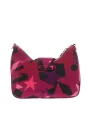 Rote Camouflage Lederhandtasche Versace