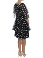 Dresses Elegant Polka Dotted Ruffled Dress 8.200,00 € 8058349760422 | Planet-Deluxe