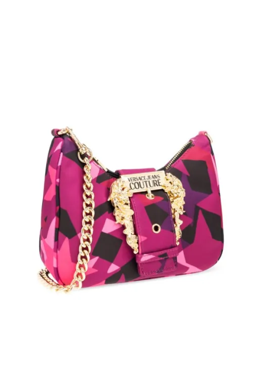 Rosa Versace Jeans Schultertasche mit Kette