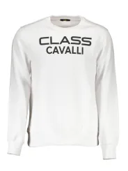 "Cavalli Class Sweatshirts im Sale | CAVALLI CLASS SWEATSHIRT OHNE REISSVERSCHLUSS HERREN WEISS online kaufen"|Planet-Deluxe
