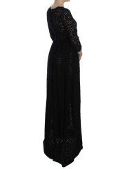 Dresses Elegant Floral Ricamo Maxi Dress 9.500,00 € 8056538101032 | Planet-Deluxe