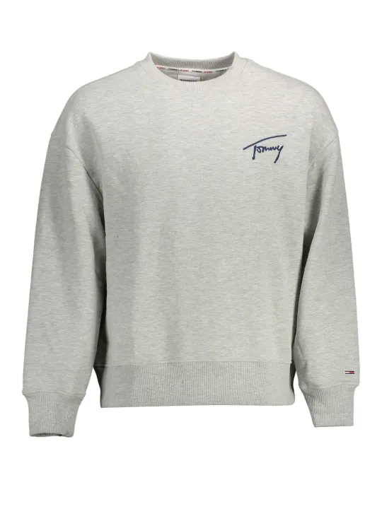 "Tommy Hilfiger Startseite im Sale | TOMMY HILFIGER SWEATSHIRT OHNE REISSVERSCHLUSS HERREN GRAU online kaufen"|Planet-Deluxe