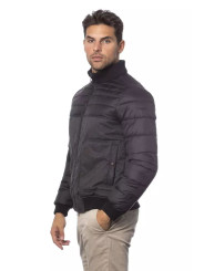 Jackets Sleek Gray Bomber Jacket for Men 1.250,00 € 2303350073600 | Planet-Deluxe