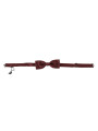 Ties & Bowties Elegant Maroon Silk Bow Tie 140,00 € 8057001835782 | Planet-Deluxe