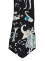 Ties & Bowties Elegant Black Music Pattern Silk Neck Tie 180,00 € 8050246187975 | Planet-Deluxe