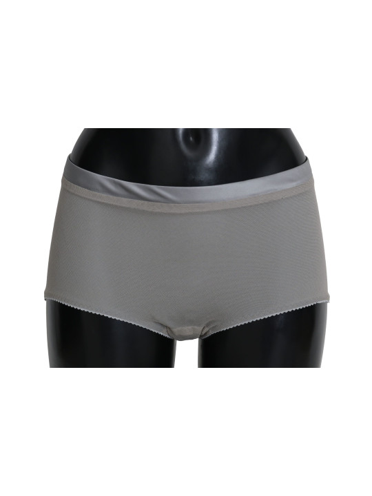 Underwear Shimmering Silver Stretch Cotton Underwear 780,00 € 8057001485567 | Planet-Deluxe