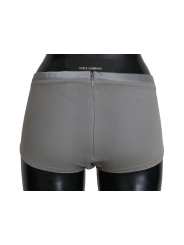 Underwear Shimmering Silver Stretch Cotton Underwear 780,00 € 8057001485567 | Planet-Deluxe