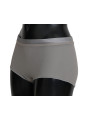 Underwear Shimmering Silver Stretch Cotton Underwear 780,00 € 8057001485567 | Planet-Deluxe