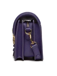 Violette Versace Jeans Schultertasche hinten