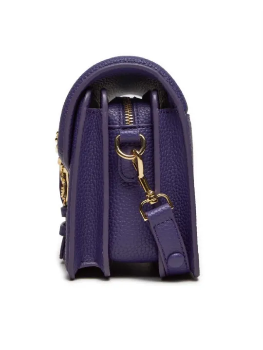 Violette Versace Jeans Schultertasche hinten