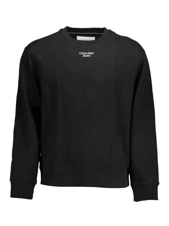 "Calvin Klein Sweatshirts im Sale | Calvin Klein Classic Black Sweatshirt online kaufen"|Planet-Deluxe