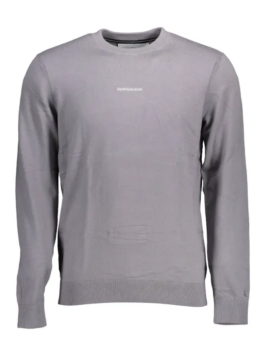 "Calvin Klein Startseite im Sale | CALVIN KLEIN GRAUER PULLOVER FÜR HERREN online kaufen"|Planet-Deluxe