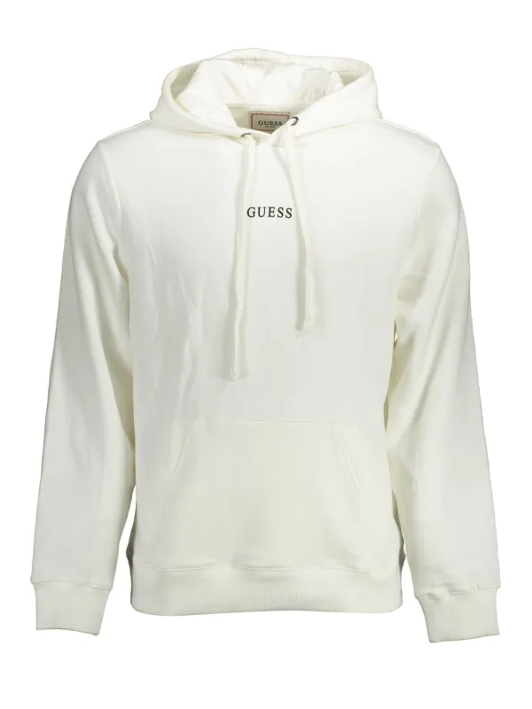 Nachhaltiger GUESS Hoodie Bianco, Größe 2XL