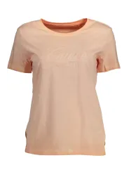 "GUESS JEANS T-Shirts im Sale | GUESS JEANS DAMEN KURZARM T-SHIRT ROSA online kaufen"|Planet-Deluxe