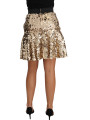Skirts Gold Sequin Mini Skirt Extravaganza 2.160,00 € 8057001766550 | Planet-Deluxe