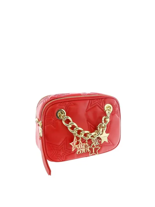 Rot gepolsterte Versace Jeans Tasche