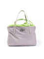 Handbags Chic Gray Shopper Tote for Sophisticated Style 100,00 € 8000001521544 | Planet-Deluxe