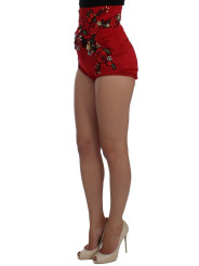 Shorts Enchanted Sicily Crystal-Embellished Silk Shorts 9.000,00 € 8058349152203 | Planet-Deluxe