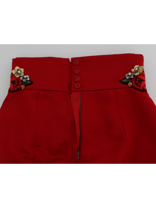 Shorts Enchanted Sicily Crystal-Embellished Silk Shorts 9.000,00 € 8058349152203 | Planet-Deluxe
