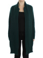 Sweaters Elegant Green Cashmere Cardigan Sweater 4.780,00 € 7333413034236 | Planet-Deluxe