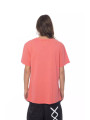 T-Shirts Elegant Pink Round Neck Cotton Tee 320,00 € 2000037340184 | Planet-Deluxe
