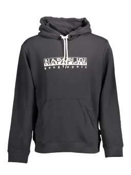 Napapijri Sella Herren Kapuzenpullover Schwarz - Sweatshirt