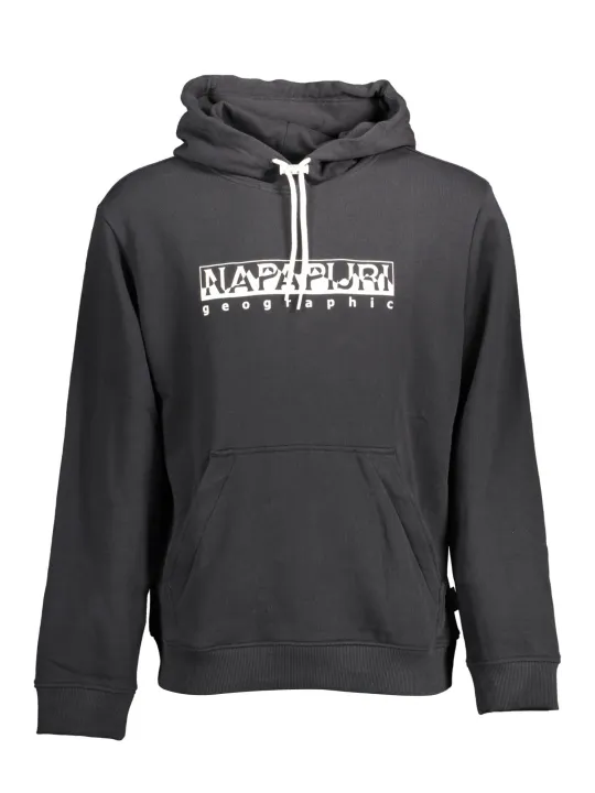 "Napapijri Sweatshirts im Sale | Napapijri Sella Hoodie Schwarz Herren online kaufen"|Planet-Deluxe