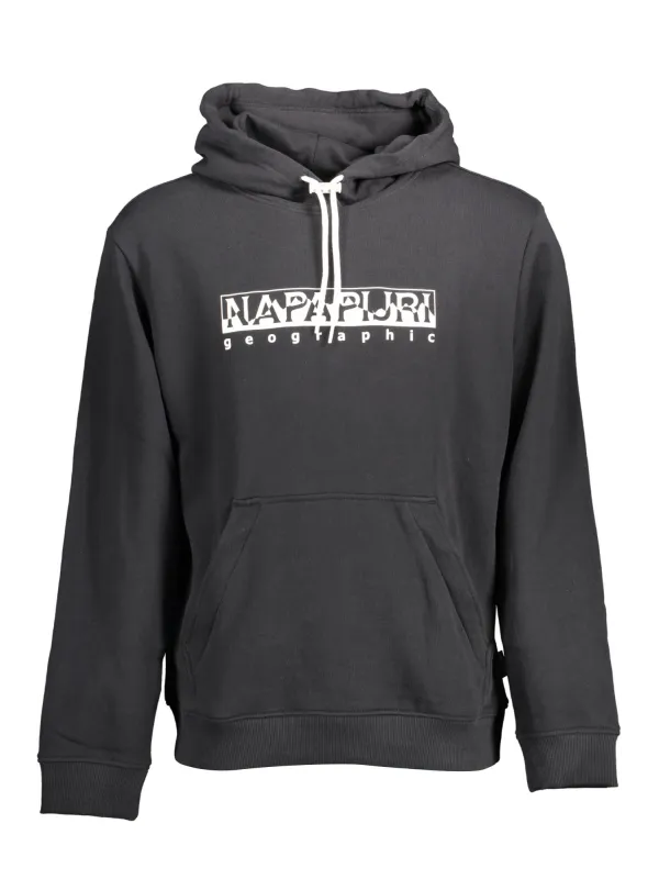"Napapijri Sweatshirts im Sale | Napapijri Sella Hoodie Schwarz Herren online kaufen"|Planet-Deluxe