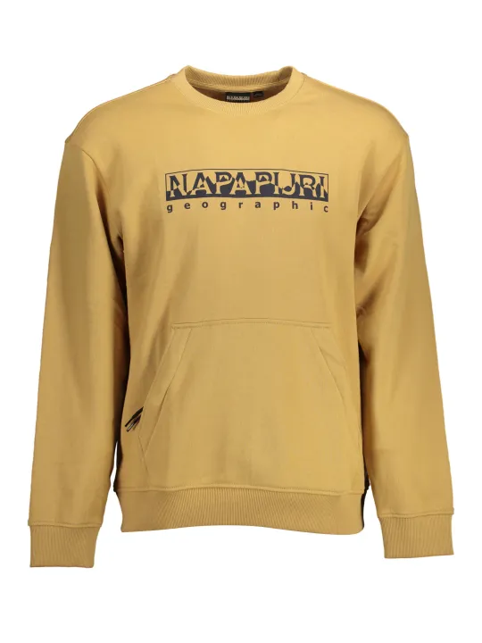 "Napapijri Startseite im Sale | NAPAPIJRI SWEATSHIRT OHNE REISSVERSCHLUSS MANN BEIGE online kaufen"|Planet-Deluxe