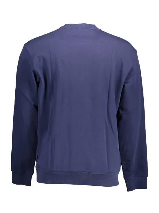 "Napapijri Sweatshirts im Sale | "Napapijri Marineblau Sweatshirt mit Reißverschlusstasche" online kaufen"|Planet-Deluxe