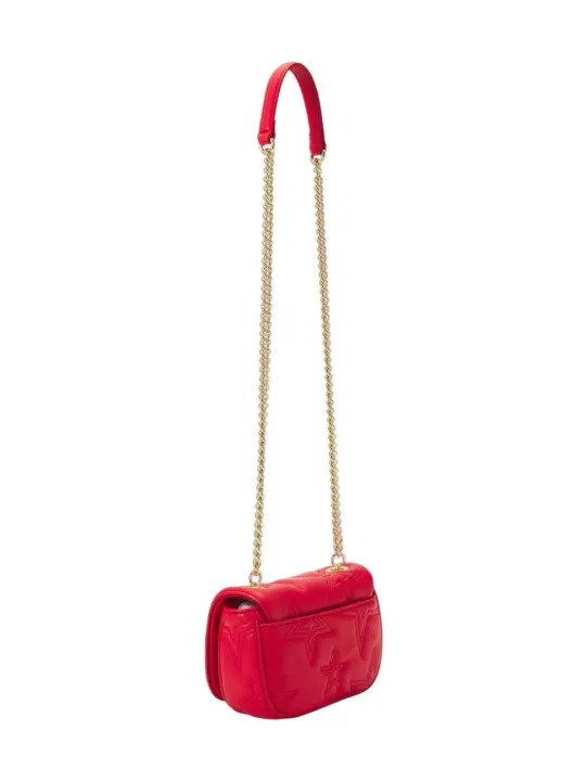 Rote Versace Jeans Schultertasche Stern