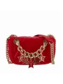Rote Versace Jeans Schultertasche mit Kette