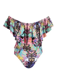 "Desigual Bodysuits im Sale | Tropischer Tiki-Body von Desigual online kaufen"|Planet-Deluxe