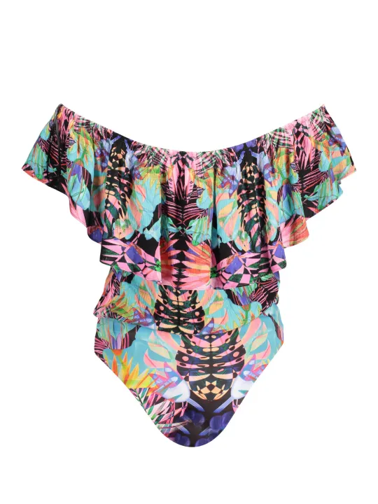 "Desigual Bodysuits im Sale | Tropischer Tiki-Body von Desigual online kaufen"|Planet-Deluxe