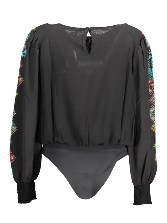 "Desigual Startseite im Sale | DESIGUAL KÖRPER LANGARM FRAU SCHWARZ online kaufen"|Planet-Deluxe