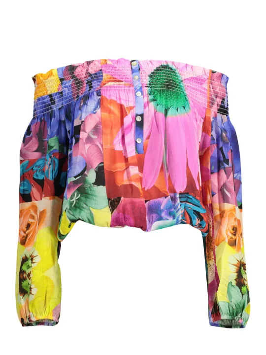 "Desigual Startseite im Sale | DESIGUAL DAMEN-LANGARM-T-SHIRT ROSA online kaufen"|Planet-Deluxe