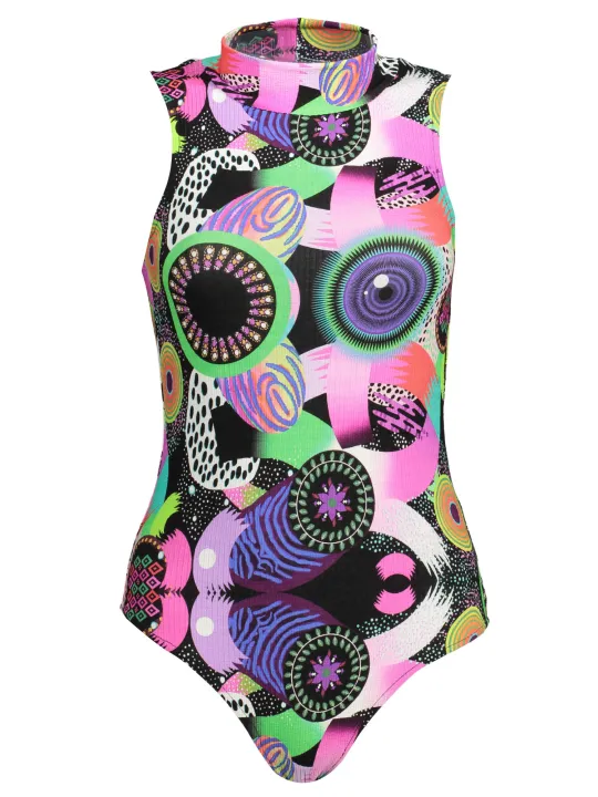 "Desigual Bodysuits im Sale | DESIGUAL BODY TANK TOP DAMEN SCHWARZ online kaufen"|Planet-Deluxe