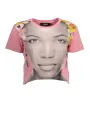 "Desigual T-Shirts im Sale | "Desigual Pink Kunst T-Shirt" online kaufen"|Planet-Deluxe
