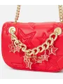 Rote Versace Jeans Umhängetasche mit Kette