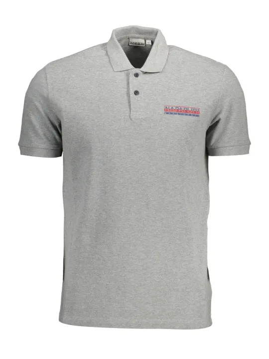 "Napapijri Startseite im Sale | NAPAPIJRI KURZARM POLOSHIRT HERREN GRAU online kaufen"|Planet-Deluxe