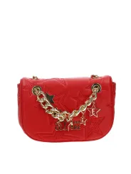 Rote Versace Jeans Umhängetasche mit Kette