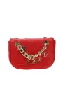 Rote Versace Jeans Umhängetasche mit Kette