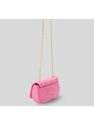 Rosa Versace Jeans Umhängetasche Gold