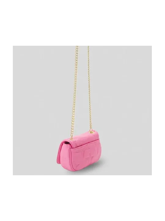 Rosa Versace Jeans Umhängetasche Gold Rosa Versace Jeans Umhängetasche Gold