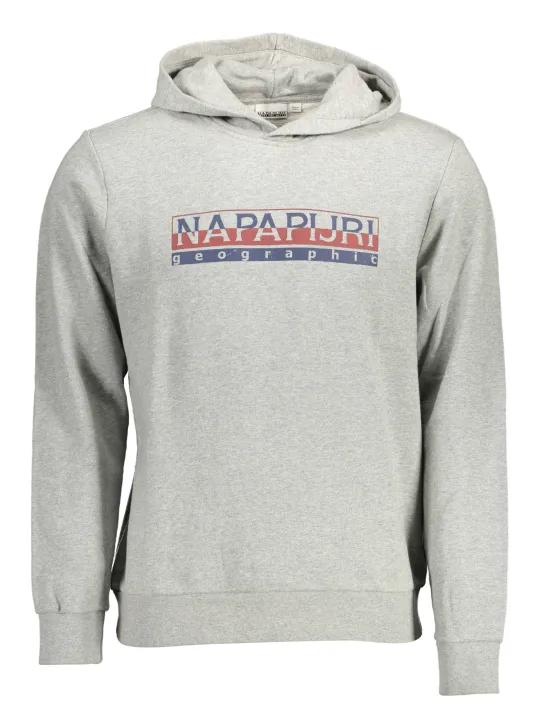 "Napapijri Sweatshirts im Sale | Napapijri Grigio Komfort Hoodie online kaufen"|Planet-Deluxe