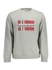 "Napapijri Sweatshirts im Sale | Napapijri Grau Sweatshirt – Komfort & Stil für Abenteuer & Alltag online kaufen"|Planet-Deluxe