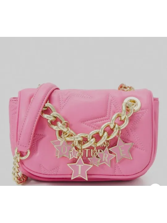 Rosa Handtasche mit Stern-Charms Rosa Handtasche mit Stern-Charms