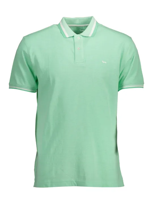 "Harmont & Blaine Startseite im Sale | HARMONT &amp BLAINE GRÜNES KURZARM-POLOSHIRT FÜR HERREN online kaufen"|Planet-Deluxe